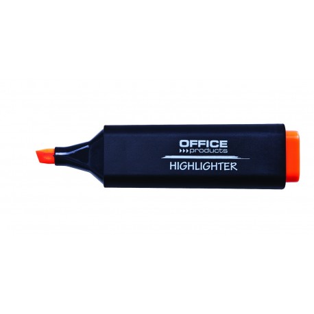 Textmarker varf lat, Office Products - portocaliu