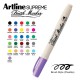 Marker pentru colorat ARTLINE Supreme, varf flexibil (tip pensula) - piersica