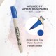 Marker pentru colorat ARTLINE Supreme, varf flexibil (tip pensula) - albastru