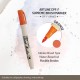 Marker pentru colorat ARTLINE Supreme, varf flexibil (tip pensula) - orange