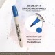 Marker pentru colorat ARTLINE Supreme, varf flexibil (tip pensula) - albastru royal
