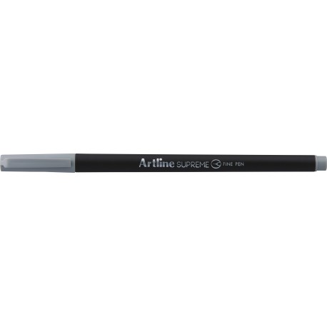 Liner ARTLINE Supreme, varf fetru 0.4mm - gri pastel