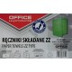 Servetele Z hartie reciclata verde, 23x23cm, 1 strat, 200buc/pachet, 20pachete/cutie, Office Produc