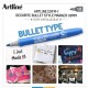 Marker ARTLINE Decorite, varf rotund 1.0mm - bleu metalizat