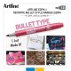 Marker ARTLINE Decorite, varf rotund 1.0mm - roz metalizat