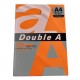 Hartie color pentru copiator A4, 80g/mp, 100coli/top, Double A - 5 culori intense asortate