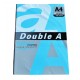 Hartie color pentru copiator A4, 80g/mp, 100coli/top, Double A - 5 culori intense asortate