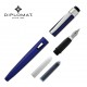 DIPLOMAT Magnum - Indigo Blue - stilou cu penita F, din otel inoxidabil