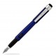 DIPLOMAT Magnum - Indigo Blue - stilou cu penita M, din otel inoxidabil