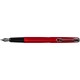 DIPLOMAT Esteem - Red Lacquer - stilou cu penita F, din otel inoxidabil