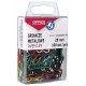 Agrafe colorate 26 mm, 100/cutie, Office Products - asortate