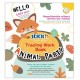 Carte educativa Stick"n Tracing Work Book - Animal Party