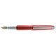 DIPLOMAT Aero Red - stilou cu penita M, aurita 14kt.