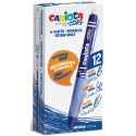 Pix erasable, 0.7mm, retractabil, CARIOCA Oops - albastru