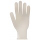 Manusi latex AJSIA Feel, unica folosinta, usor pudrate, 0.10mm, 100 buc/cutie - albe - marime S