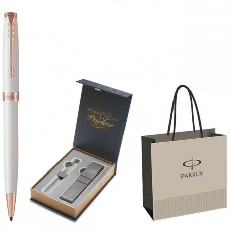 PIX PARKER SONNET ROYAL Pearl PGT+CUTIE PT. CADOU BRITISH CU ETUI+CUTIE PT. CADOU BRITISH CU AGENDA+PUNGA PT. CADOU