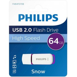 Memory stick USB 2.0 - 64GB PHILIPS Snow edition