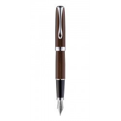 DIPLOMAT Excellence A2 - Marrakesh Chrome - stilou cu penita M, din otel inoxidabil