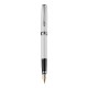 DIPLOMAT Excellence A2 - Pearl White - stilou cu penita M, aurita 14kt.