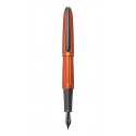 DIPLOMAT Aero Orange - stilou cu penita M, din otel inoxidabil