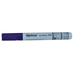 Marker cu vopsea Optima Paint 3710, varf rotund 4.5mm, grosime scriere 2-3mm - violet