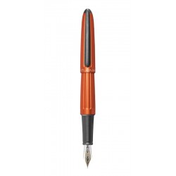 DIPLOMAT Aero Orange - stilou cu penita M, aurita 14kt.