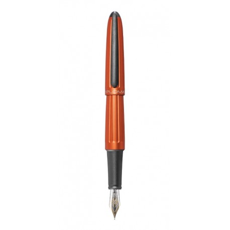 DIPLOMAT Aero Orange - stilou cu penita M, aurita 14kt.