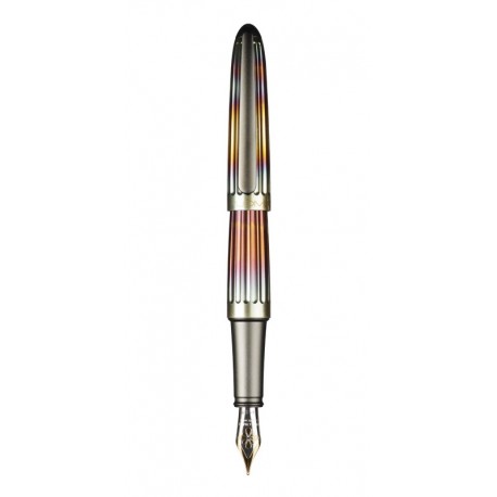 DIPLOMAT Aero Flame - stilou cu penita M, aurita 14kt.