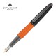 DIPLOMAT Aero Black/Orange - stilou cu penita M, aurita 14kt.