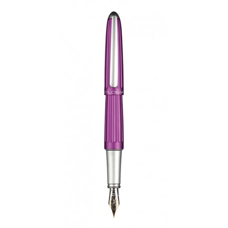 DIPLOMAT Aero Violet - stilou cu penita M, aurita 14kt.
