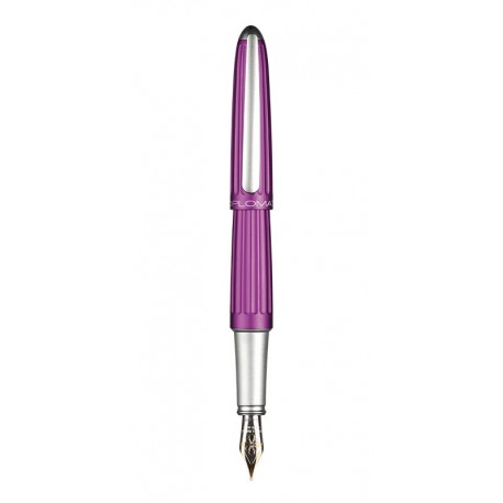 DIPLOMAT Aero Violet - stilou cu penita M, aurita 14kt.