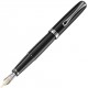 DIPLOMAT Excellence A2 - Black Lacquer - stilou cu penita M, aurita 14kt.