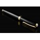 DIPLOMAT Excellence A2 - Black Lacquer Gold - stilou cu penita M, aurita 14kt.