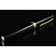 DIPLOMAT Excellence A2 - Black Lacquer Gold - stilou cu penita M, aurita 14kt.