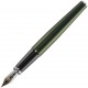 DIPLOMAT Excellence A2 - Evergreen Chrome - stilou cu penita M, aurita 14kt.