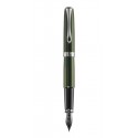 DIPLOMAT Excellence A2 - Evergreen Chrome - stilou cu penita M, din otel inoxidabil