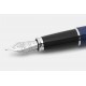 DIPLOMAT Excellence A2 - Midnight Blue Chrome - stilou cu penita M, din otel inoxidabil