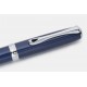 DIPLOMAT Excellence A2 - Midnight Blue Chrome - stilou cu penita M, din otel inoxidabil