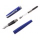 DIPLOMAT Excellence A2 - Sky-Line Blue Chrome - stilou cu penita M, din otel inoxidabil