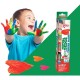 Tempera lavabila, pentru pictura cu mana, 5 culori x 40ml/set, ALPINO Finger Paint