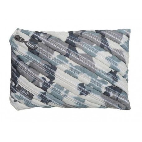 Penar cu fermoar, ZIPIT Camo Jumbo - camuflaj gri