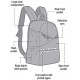 Rucsac ZIPIT Razor, cu buzunare laterale - negru