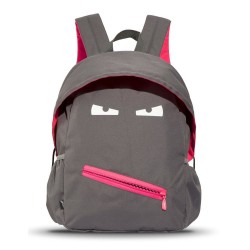 Rucsac ZIPIT Grillz, cu buzunare laterale - gri inchis