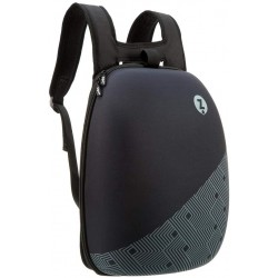 Rucsac ZIPIT Shell - negru cu design cu dungi negre