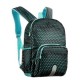 Rucsac ZIPIT Mesh Black & Blue, cu buzunare laterale