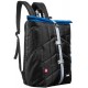 Rucsac ZIPIT Puffer Premium - negru cu banda gri