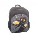 Rucsac negru LEGO M-Line, cu buzunar frontal - design verde NinjaGo Cole