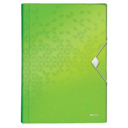 Mapa LEITZ Wow tip Proiect, PP - verde