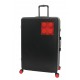 Troller 28 inch, material 80%PC/20%ABS, LEGO Urban - negru cu rosu