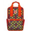 Rucsac Casual LEGO Tribini Fun Small - design Heads and Cup - rosu